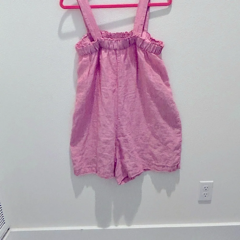 J. Crew Playful Light Pink Women's Romper